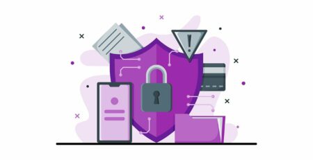 Free internet security digital vector