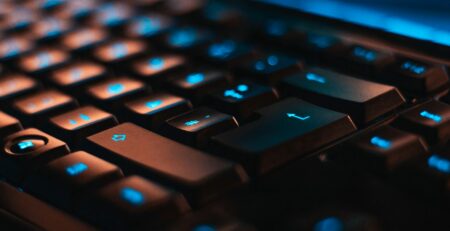 closeup photo of computer keyboard
